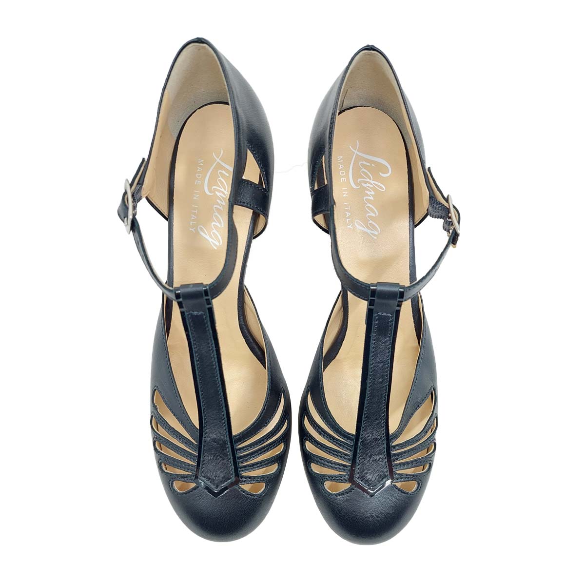 Scarpe da swing nere | art.2214 LIDMAG<br><b>*SU ORDINAZIONE*</B> - immagine 2