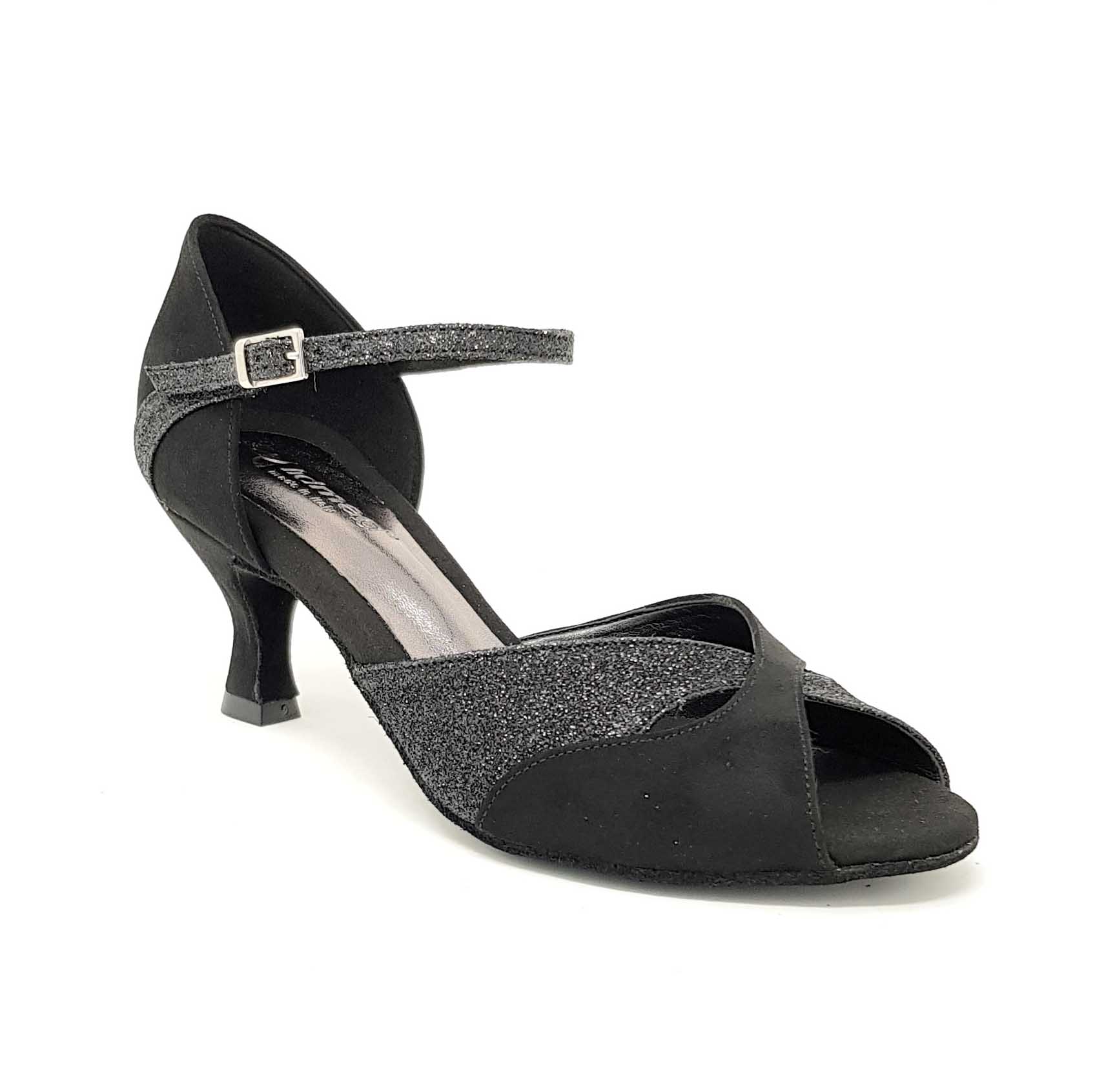Scarpe da ballo nere | art.620 LIDMAG tacco 50-60<br><b>*SU ORDINAZIONE*</B> - immagine 3