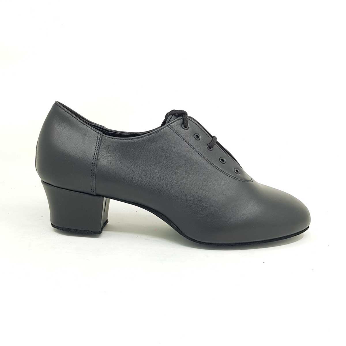 Scarpe da ballo da uomo Art.888/1 in PELLE NERA - immagine 3
