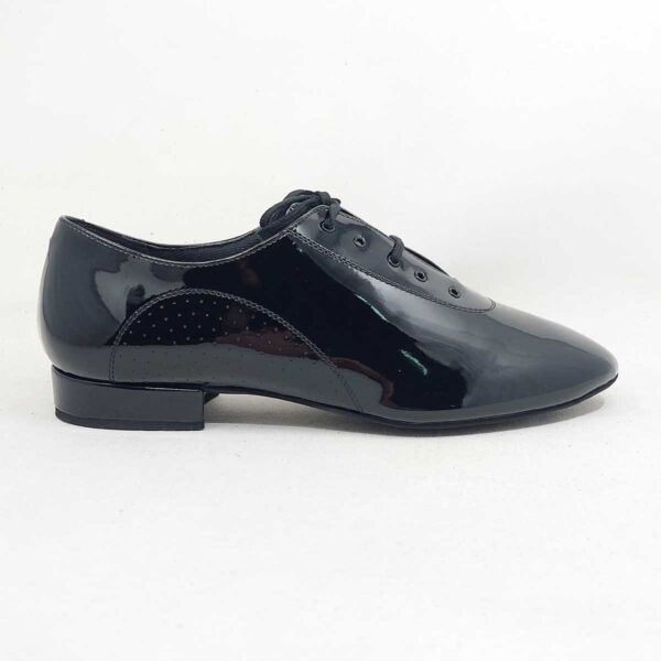 scarpe da ballo uomo vernice nera