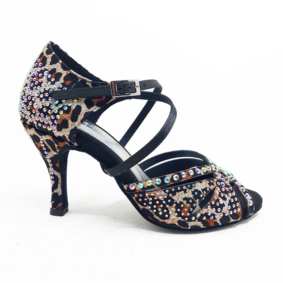 L19 scarpe da ballo leopardo