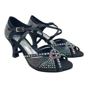 L19 scarpe da ballo con strass