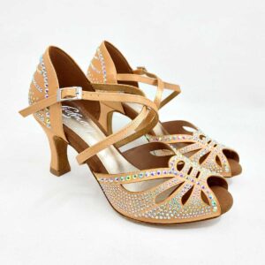 LIDMAG SCARPE DA BALLO CON STRASS L55