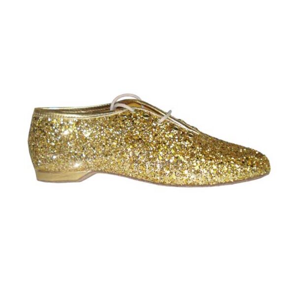 scarpe jazz da ballo oro